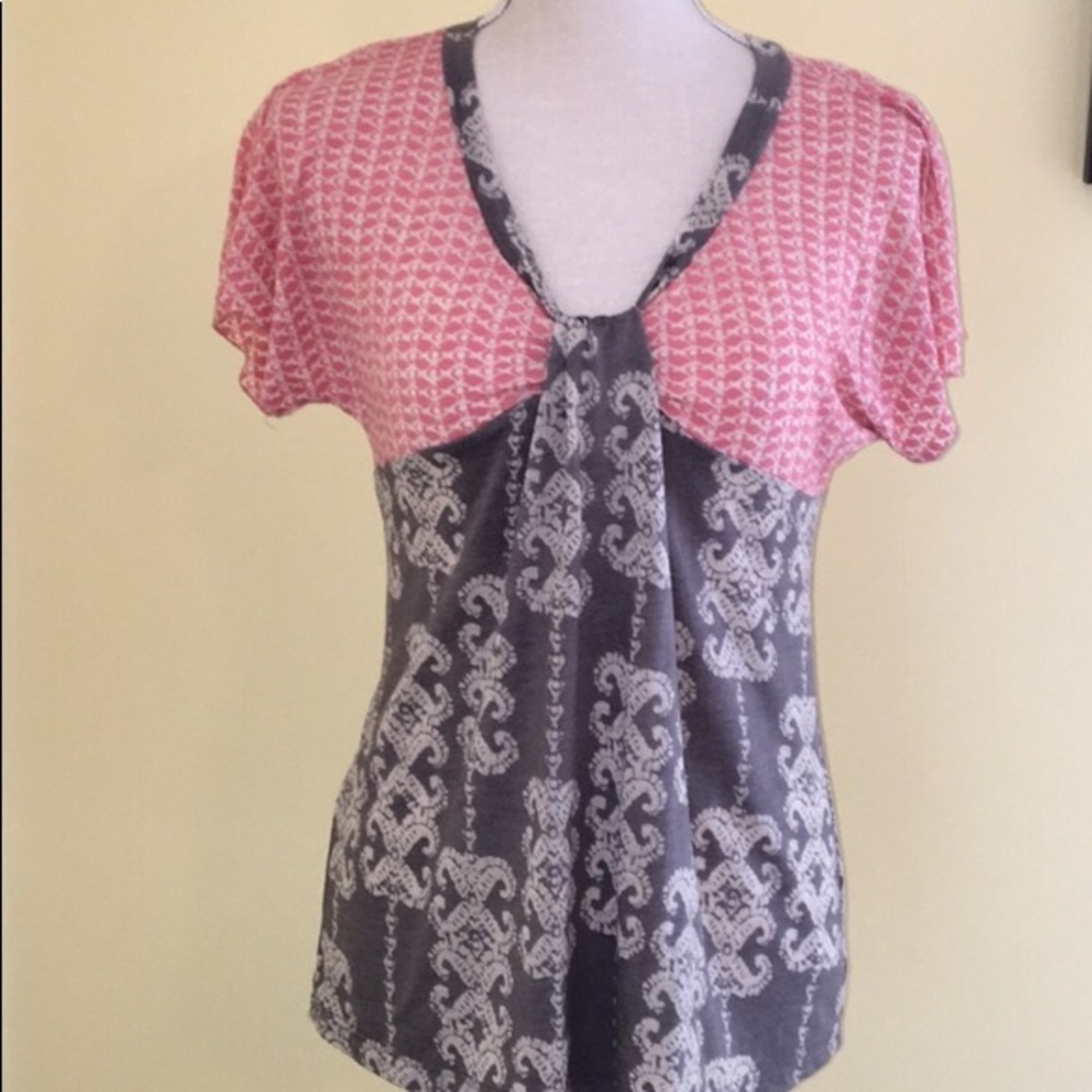 Testament Flutter Sleeve Top Size: Small